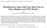 ترجمه مقاله با موضوع مدل سازی داده های فازی با انواع داده های فازی در پایگاه داده فازی و مدل های XML