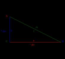 پاورپوینت قوانین مهم مثلثات در مثلث و برخی روابط مثلثاتی در مثلث